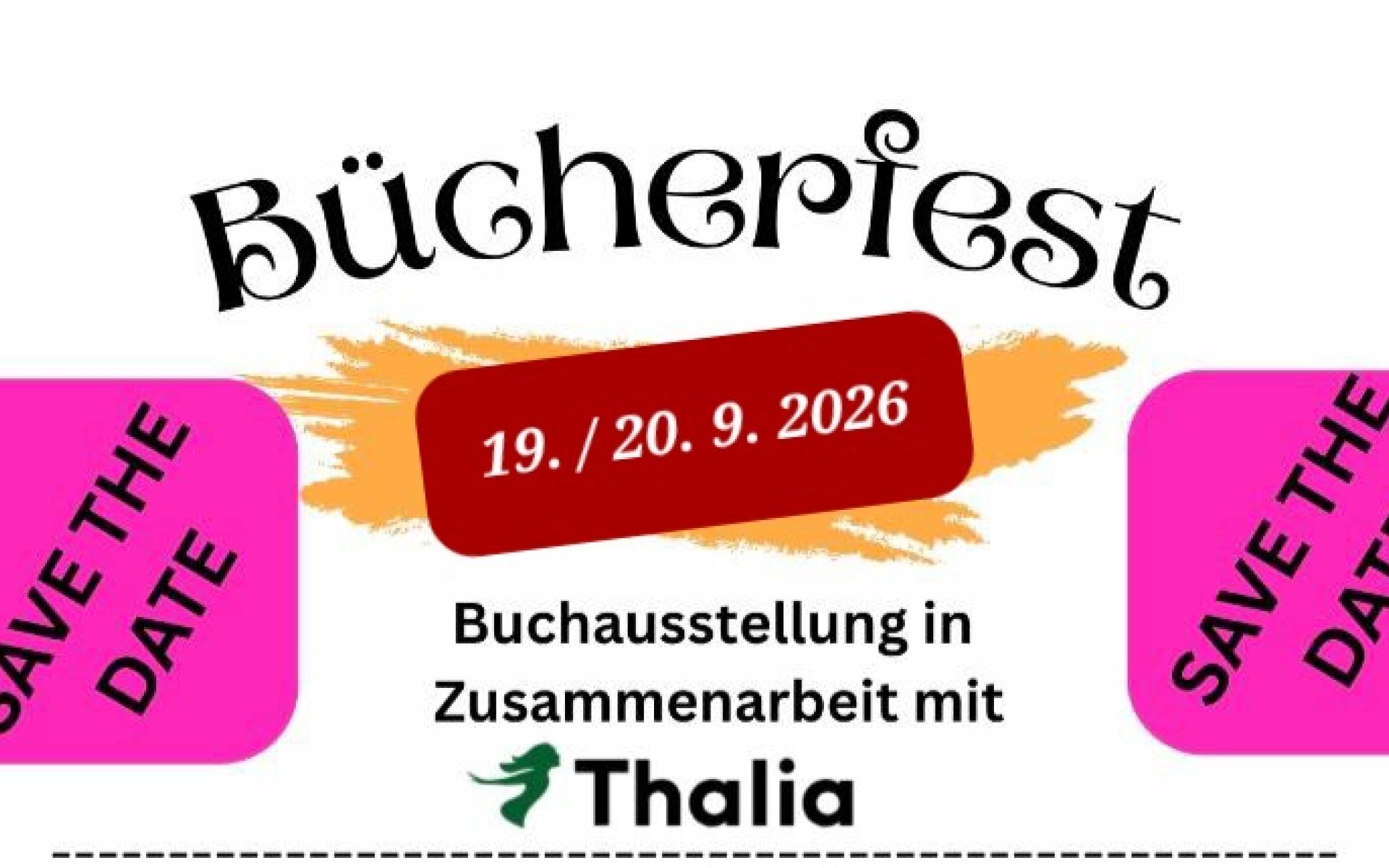 Einladung zum Bücherfest